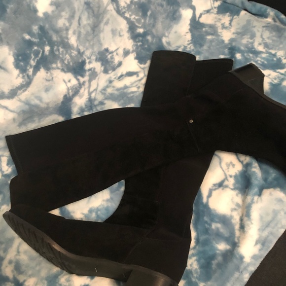 Stuart Weitzman  Sued leather boots Mezzamezza - Picture 6 of 7